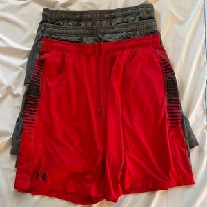 Under armor men’s shorts XL (lot of 3)